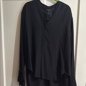 Rag and bone Black Long Sleeve Blouse